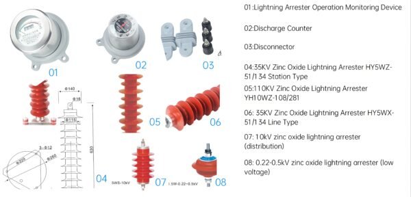 Zinc Oxide Arrester Series